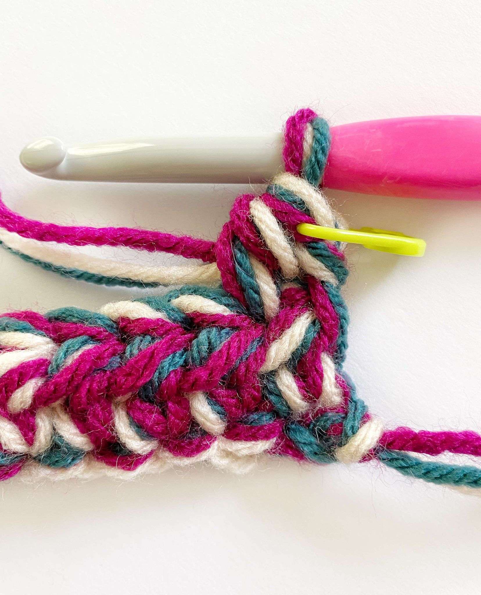 How to Crochet an Easy Weighted Rainbow Blanket