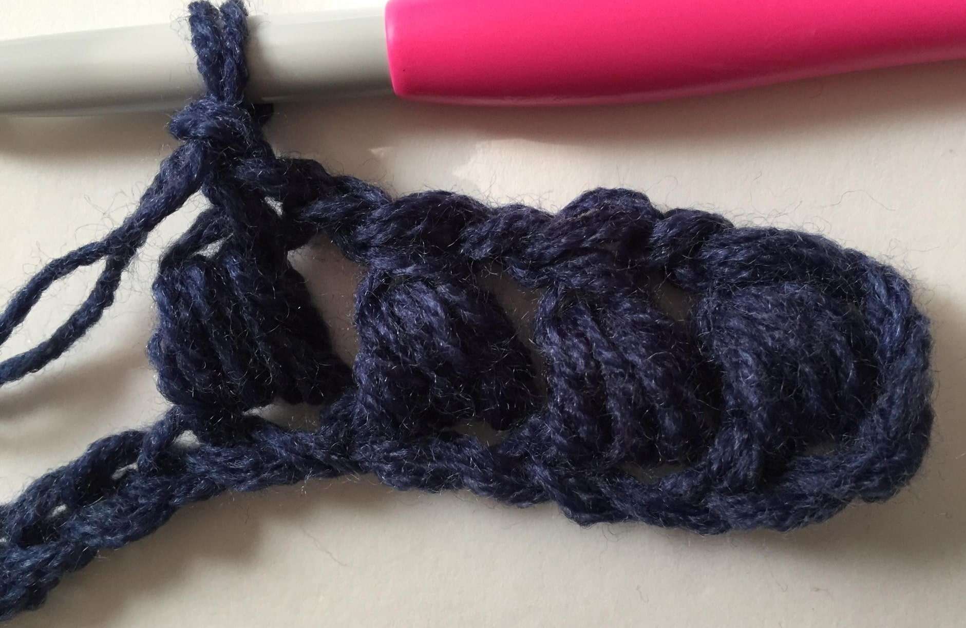 How to Crochet a Puff Stitch Infinity Scarf - This Pixie Creates