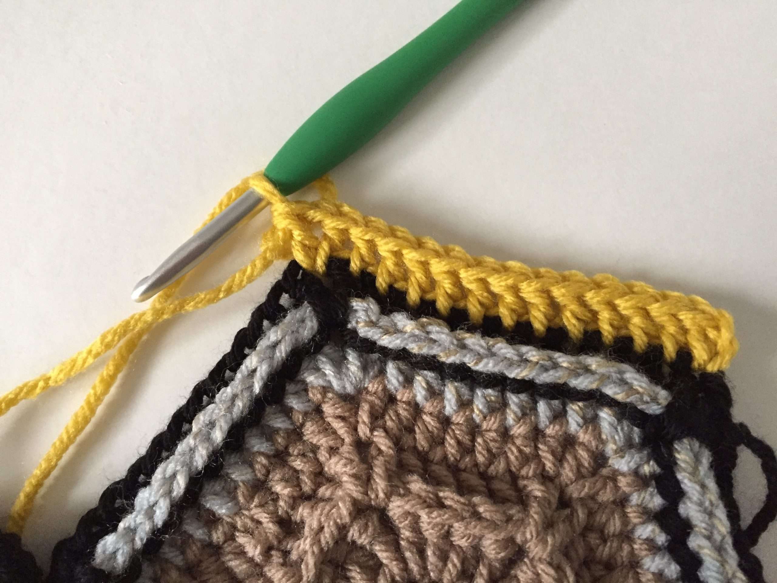 Border of Hexagon Blanket