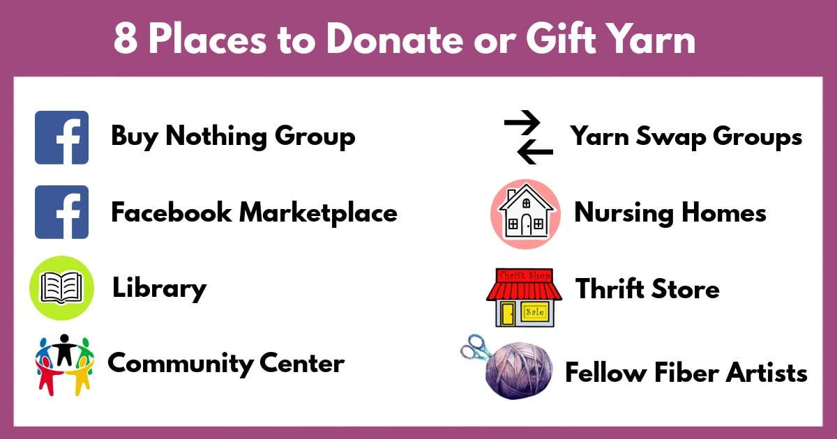 8 Places to Donate or Gift your Unwanted Yarn