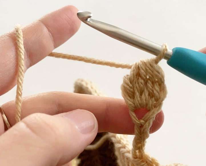 Adding a Pom Pom Border to a Blanket Step by Step Tutorial