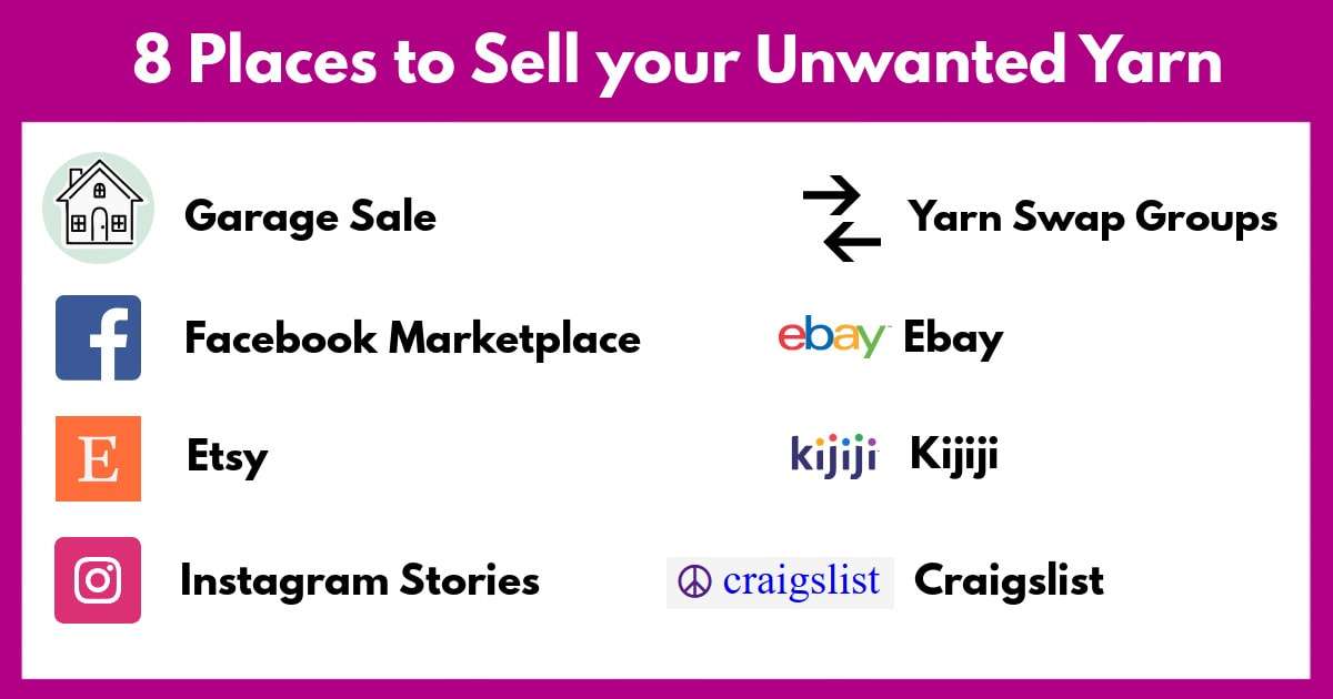 8 Places to Sell Your Unwanted Yarn