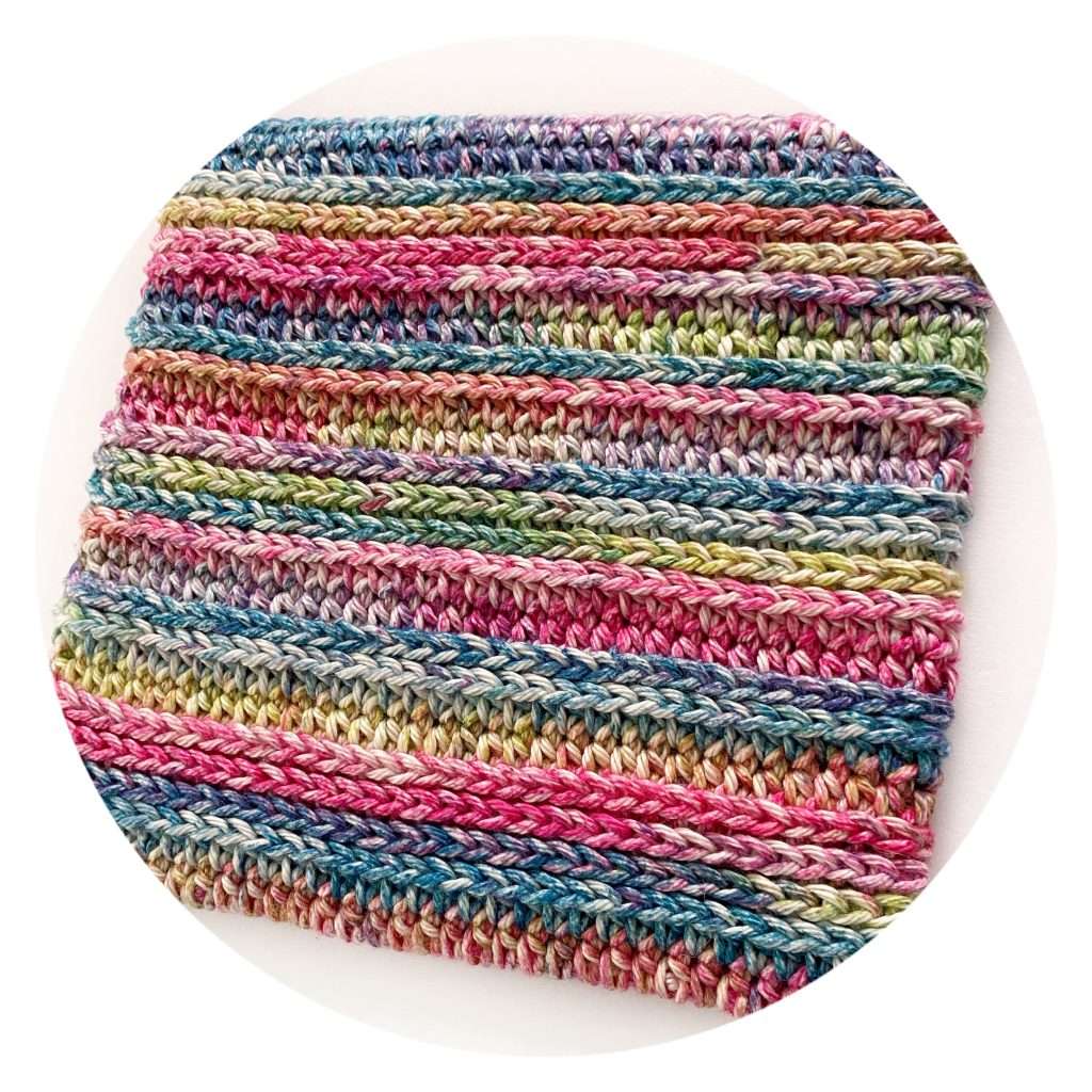 Camel Stitch Crochet Potholder