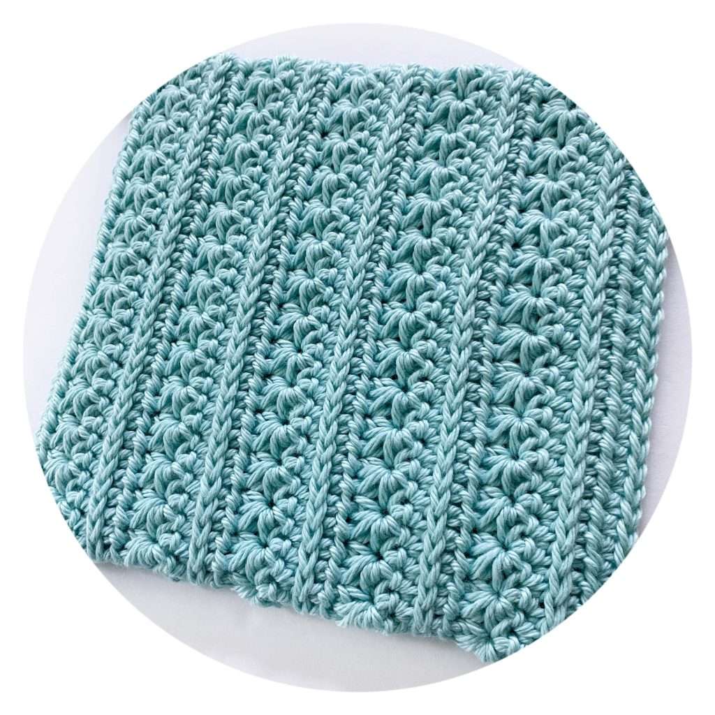 Star Stitch Crochet Potholder