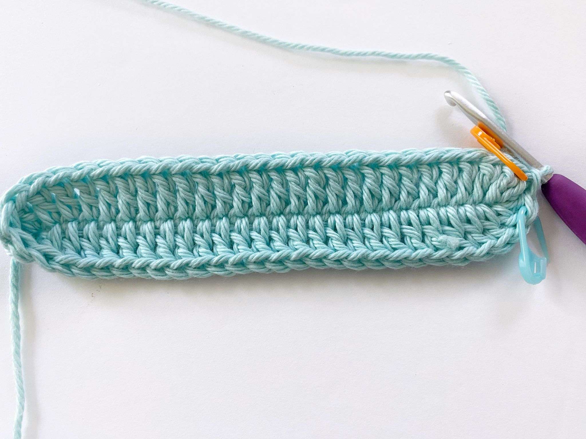 Double Crochet Potholder in the Round