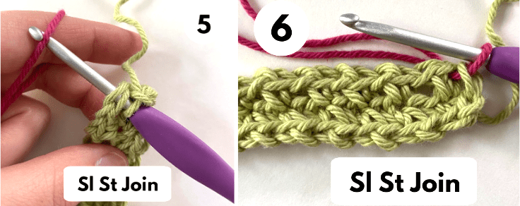 How to Change Colour While Crocheting in the Round