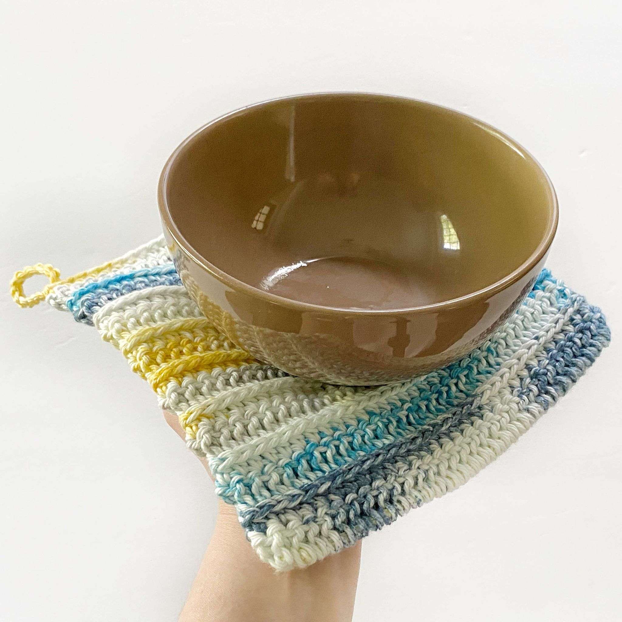 Quick and Easy Crochet Housewarming Gift Double Thick Potholder