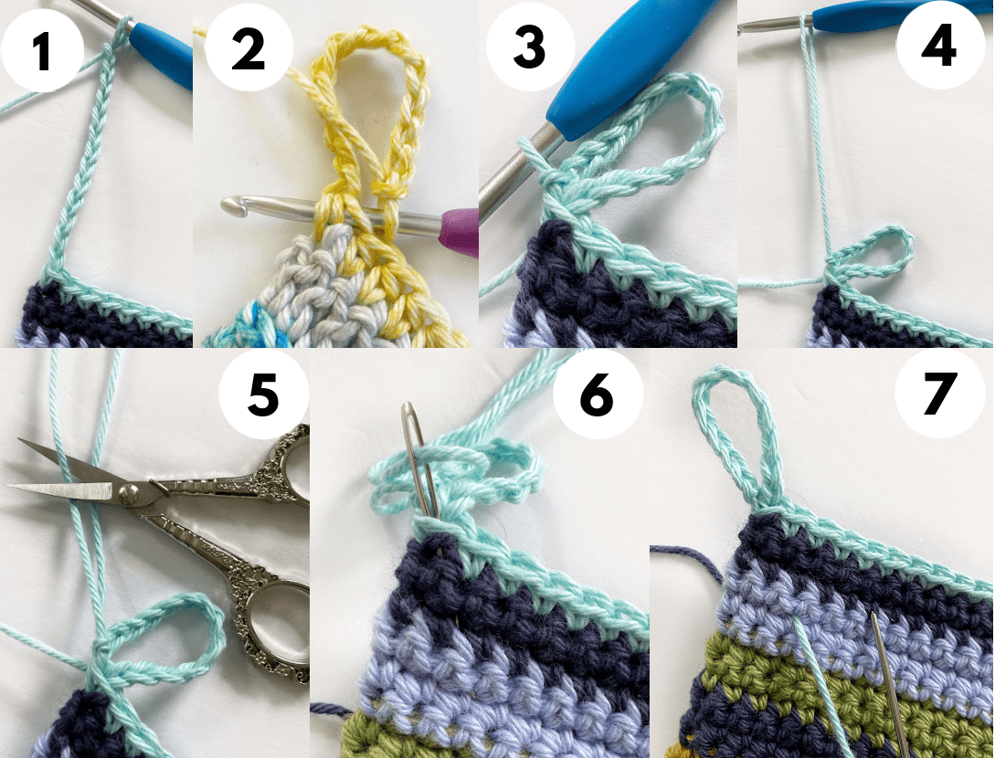 How to Crochet a Chain Circle for a Potholder