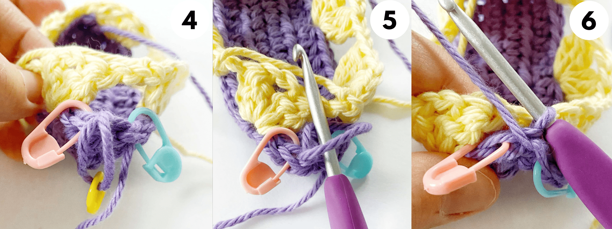 Place the Yarn Back on the Hook