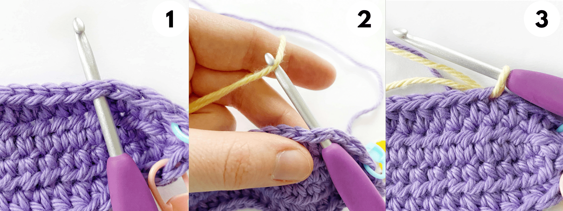 How to Fasten on in Crochet