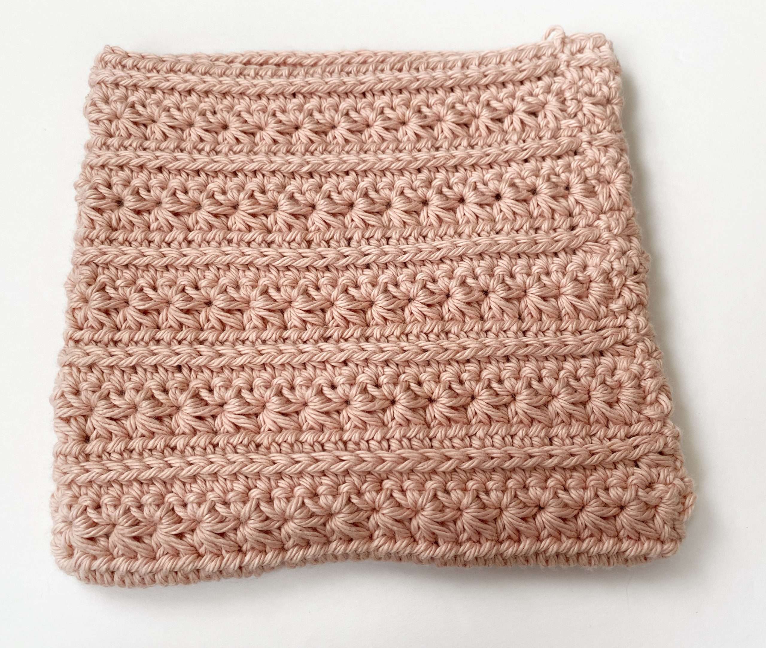 Star Stitch Crochet Potholder Pattern