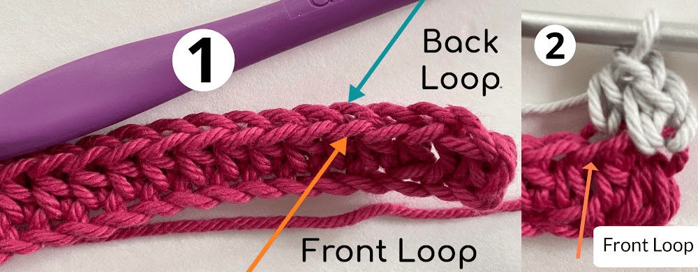 Crochet in the Back Loop Tutorial