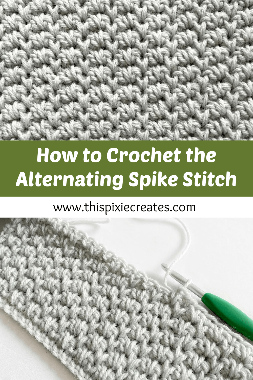 Beautiful Textured Single Crochet Stitch Tutorial for Beginners