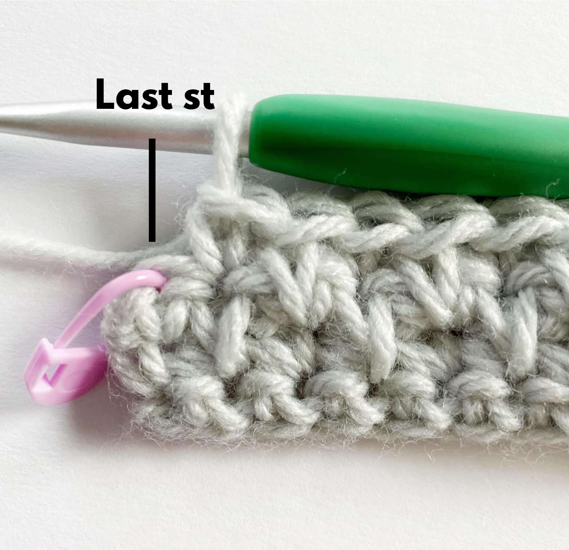 How to Crochet the Alternating Single Crochet Spike Stitch