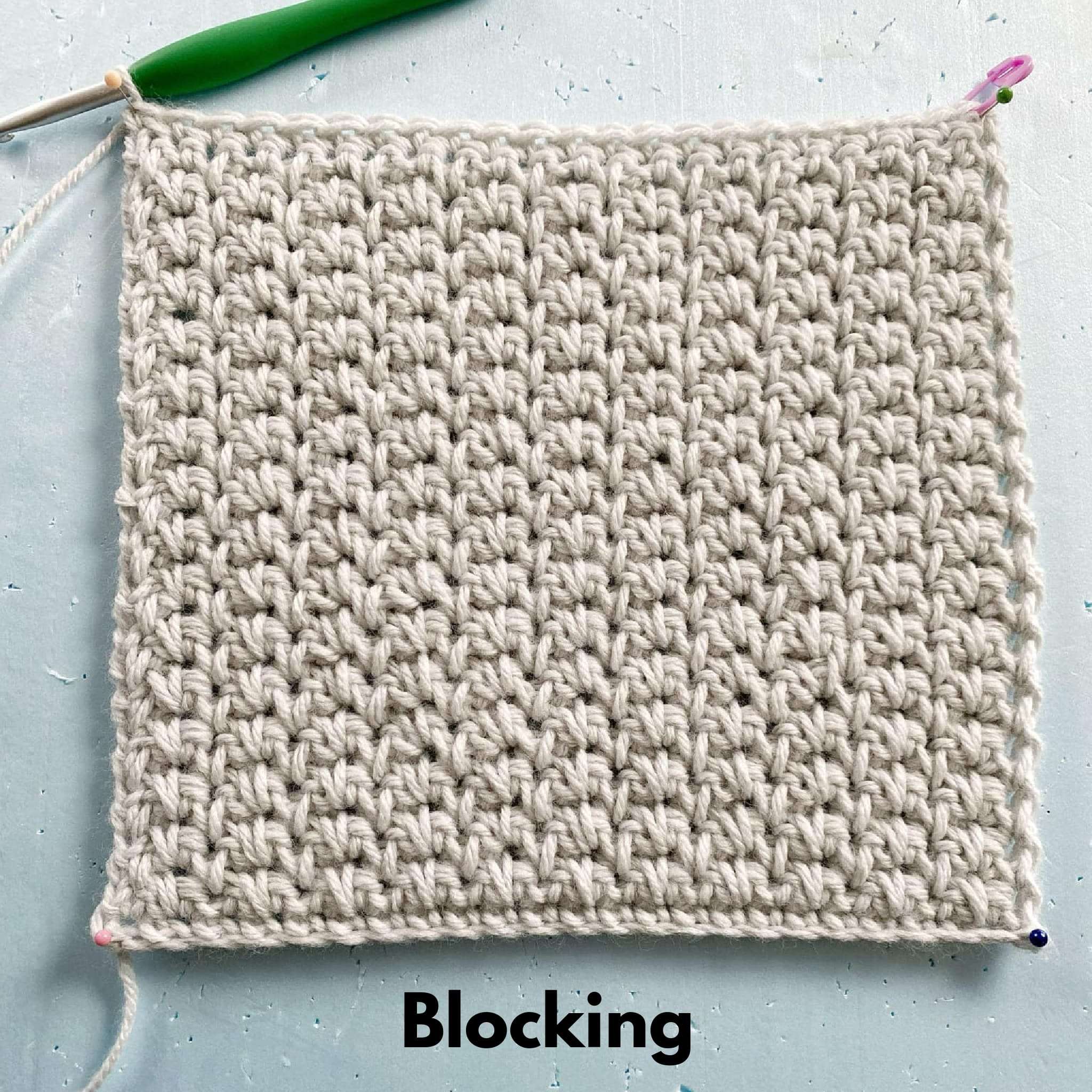Steam Blocking your Crochet Piece