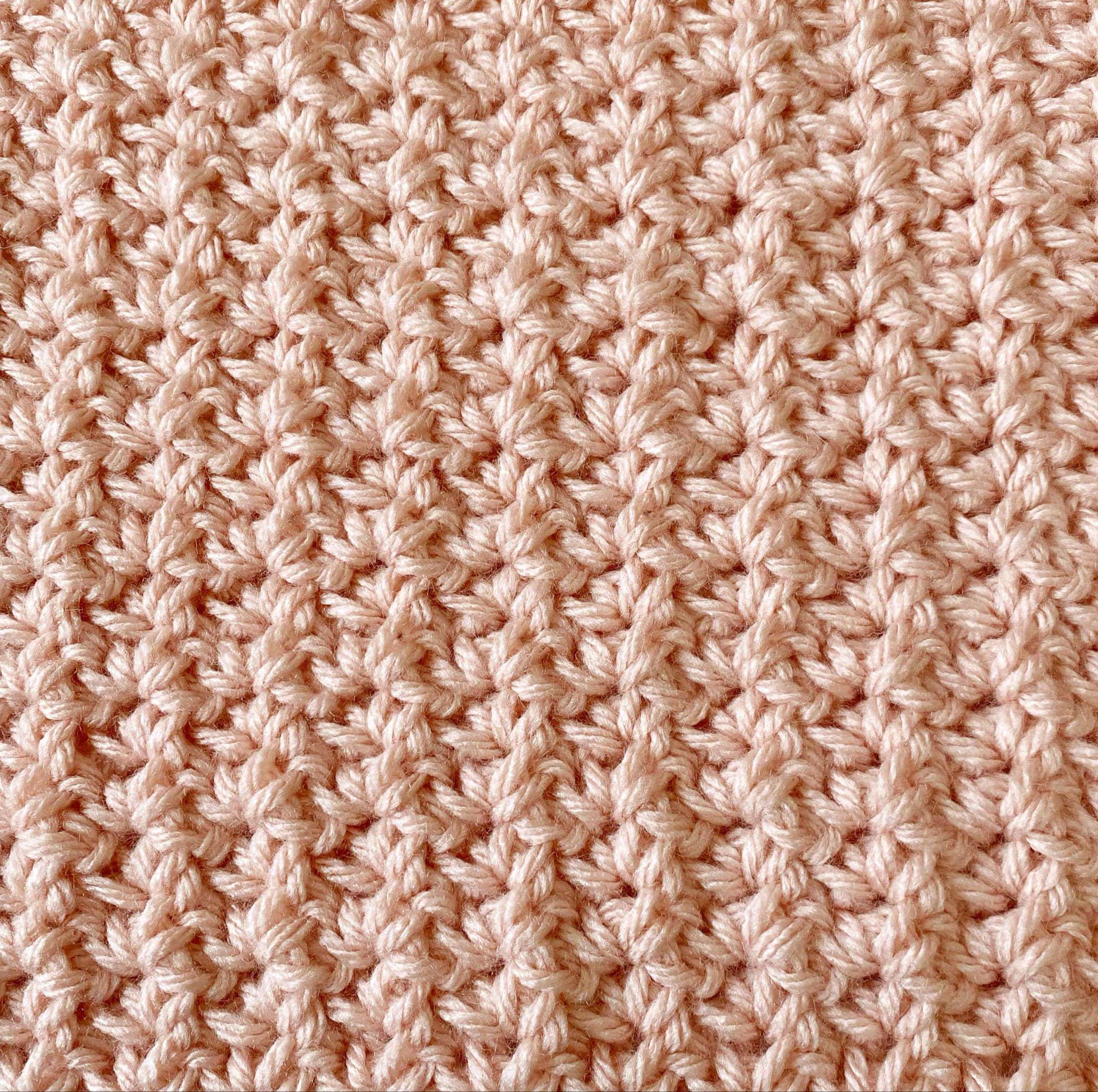 How to Crochet the Spider Stitch - a Textured Single Crochet Variation