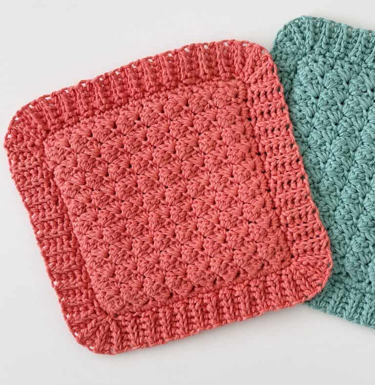 Summer Sedge Stitch Crochet Hot Pad by Daisy Farm Crafts