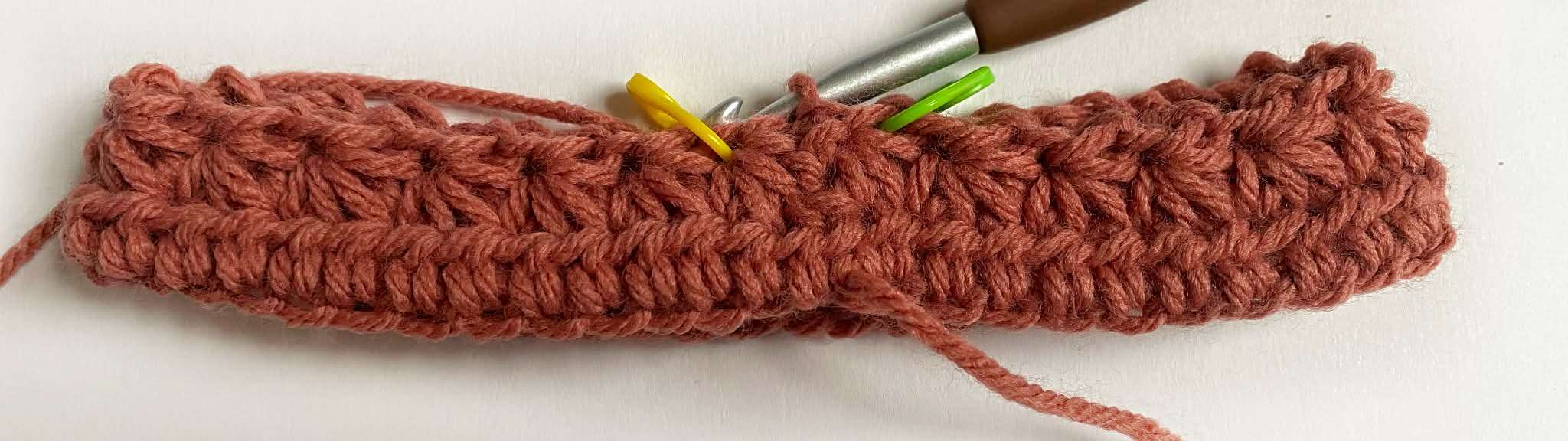 Rnd 2 of the Written in the Stars Cowl and Infinity Scarf