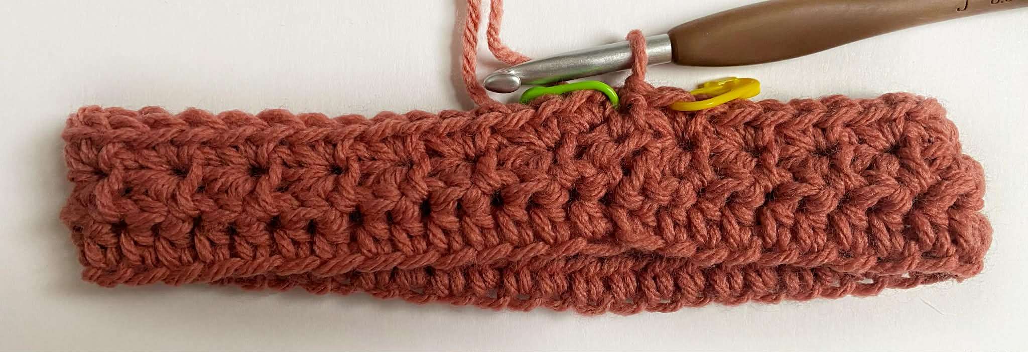 Rnd 3 of the Written in the Stars Cowl and Infinity Scarf