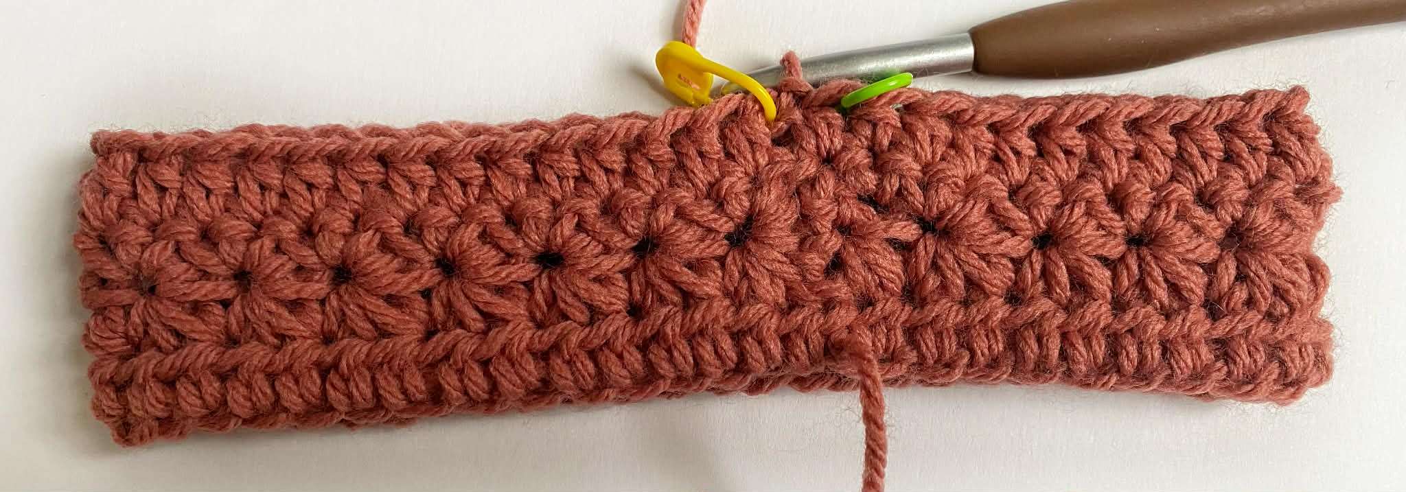 Rnd 4 of the Written in the Stars Cowl and Infinity Scarf