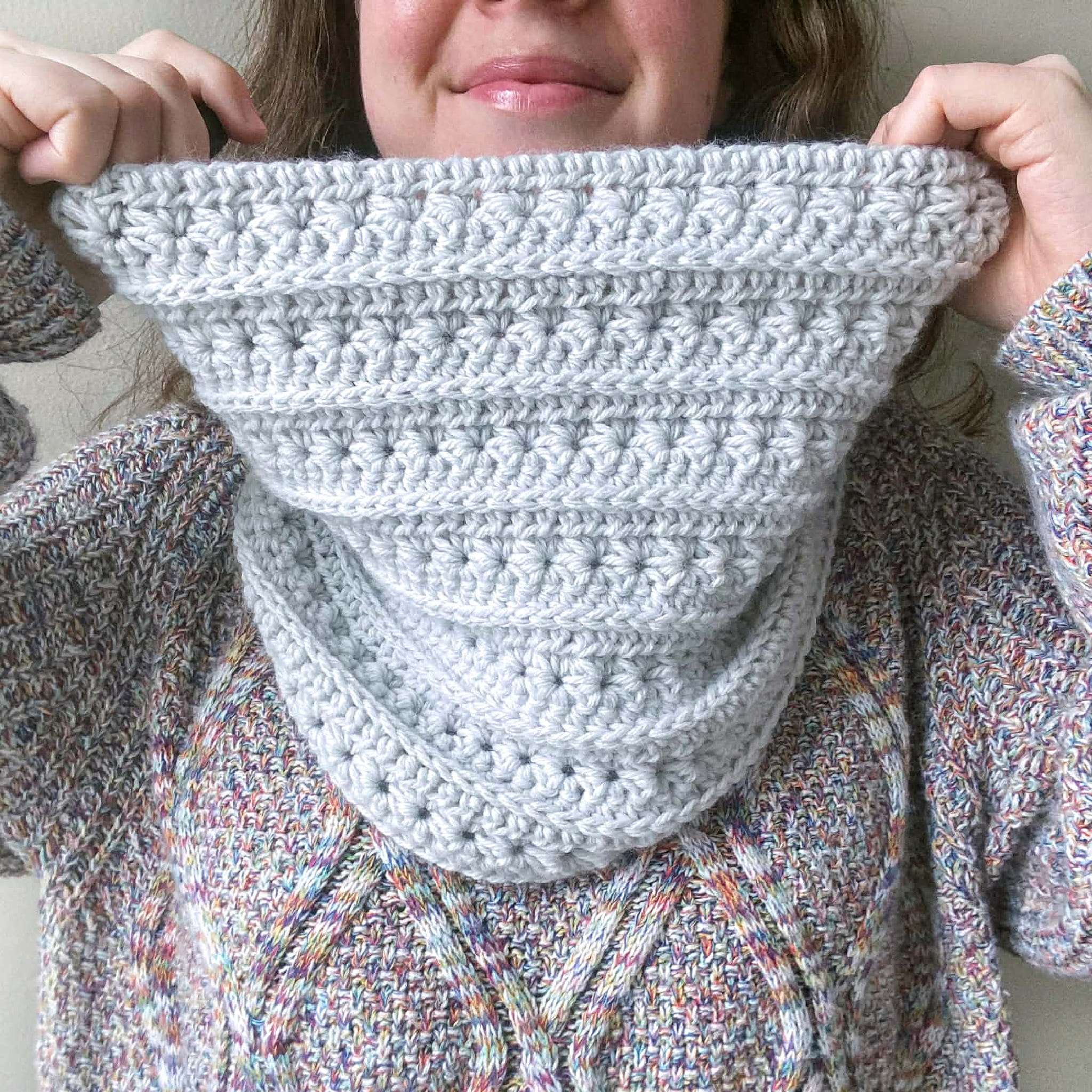 Beautiful Star Stitch Textured Crochet Texture