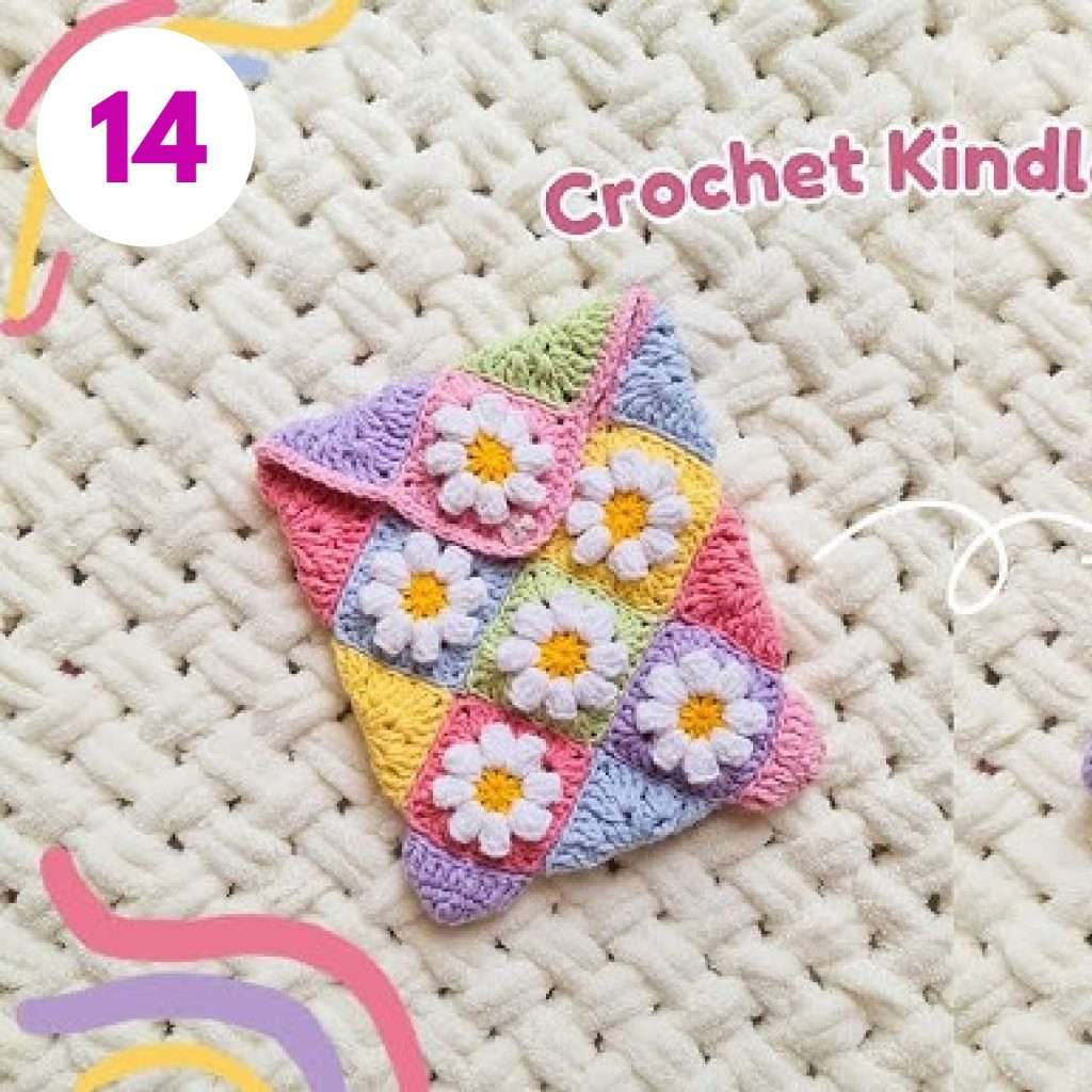 Crochet Kindle Ereader Cover