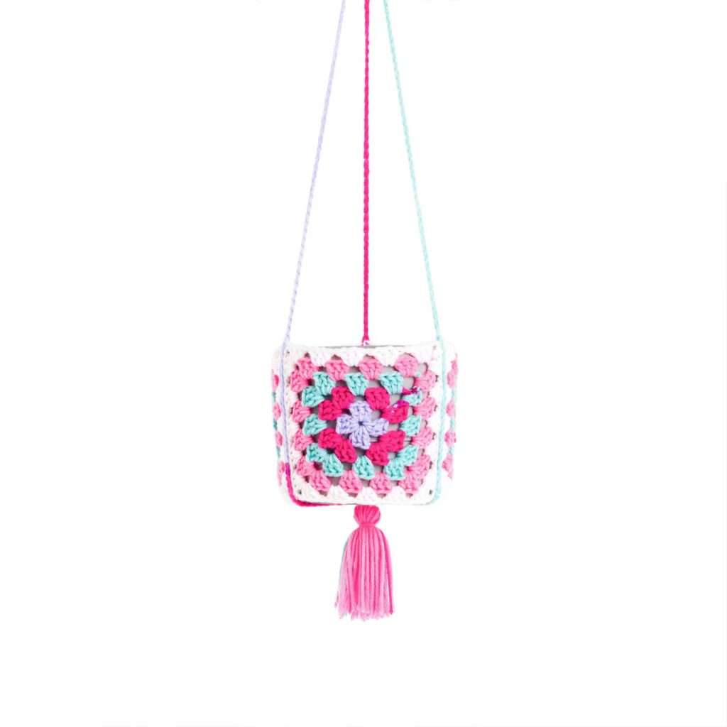 Granny Square Plant Hanger Pattern